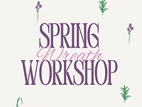 Poster for Spring Wreath Workshop