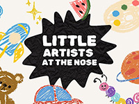 Poster for Little Artists event