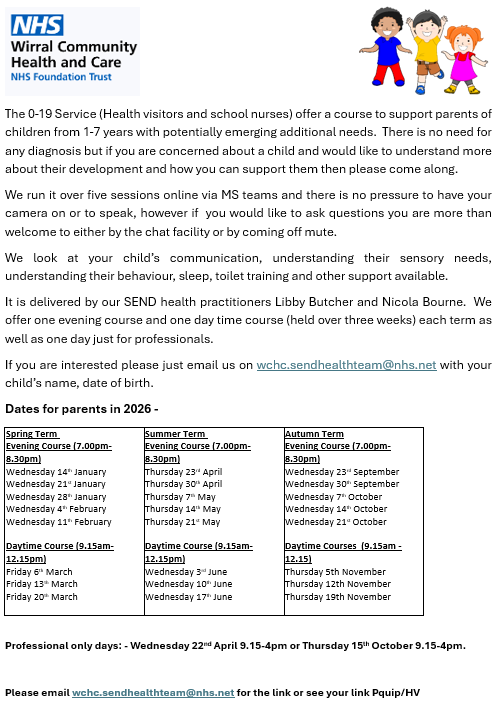 child development course