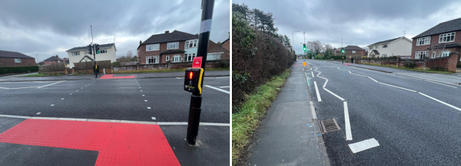 Northwich Road New Toucan Crossing