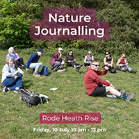 Advert for Walking with Purpose event on 10 July at Rode Heath Rise