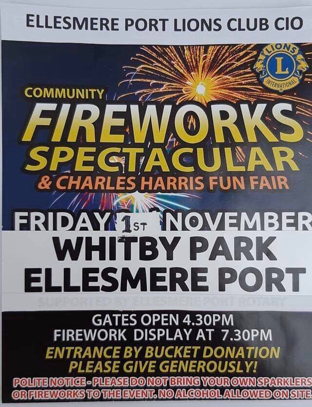 Whitby Park Fireworks Display