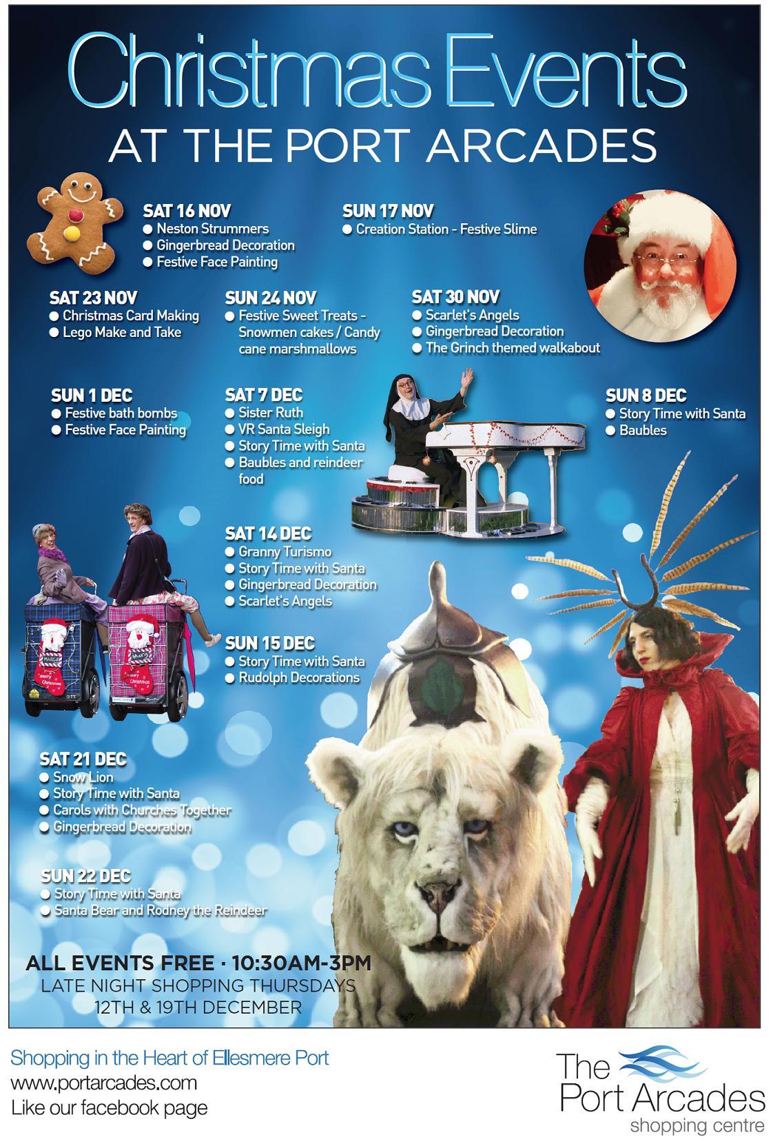 The Port Arcades - Christmas Events