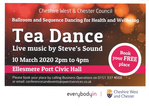 Tea Dance - March 2020