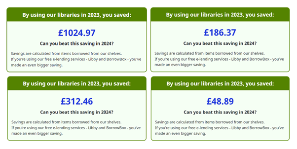 Savings calculator