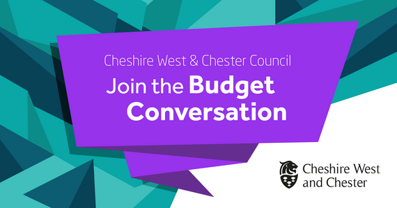 Join the budget conversation logo