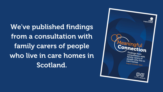 Findings from consultation.