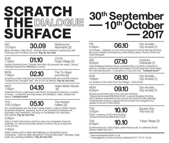 scratch the surface programme 2017