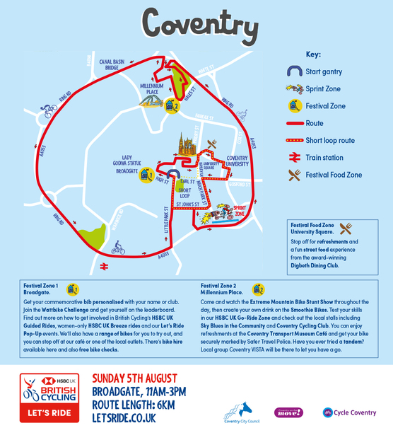 Cycle Coventry news and events: August