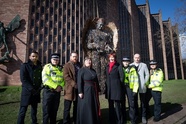 City united to welcome knife angel
