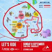 Let's Ride Coventry Map