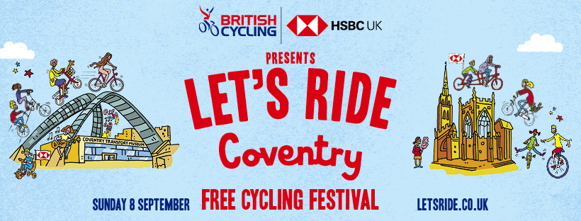 Let's Ride Coventry Banner