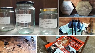 Air and Archive exhibition in the Muniment Room