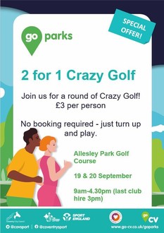 crazy golf offer