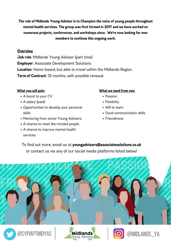 Midlands Young Advisors opportunity