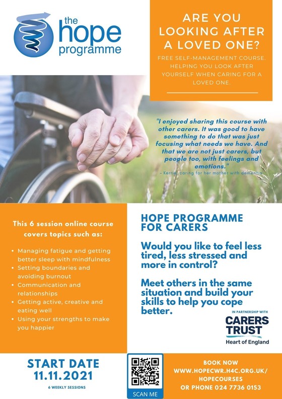 Free course for carers