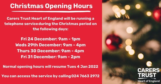 CT Christmas opening hours 21