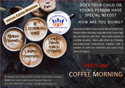 Virtual Coffee Morning Poster