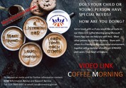 SENDIASS Virtual Coffee Morning Poster