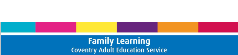 Family learning logo