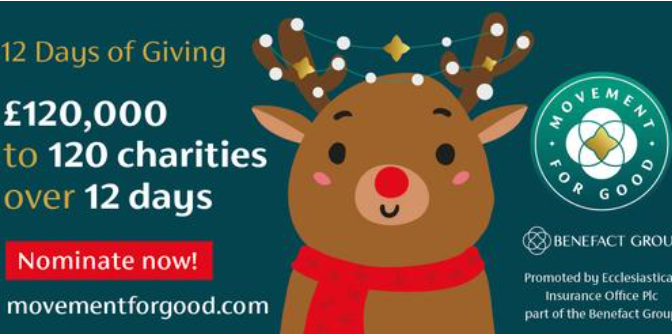 12 days of Giving Poster Nov 2022