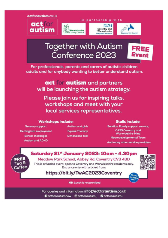 Together with Autism Conference 2023 Poster