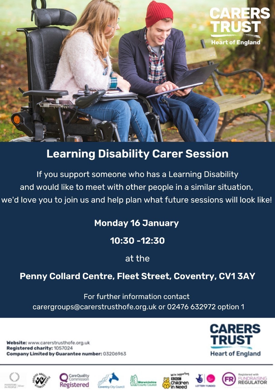 Learning disability session poster