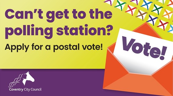 A graphic highlighting postal votes