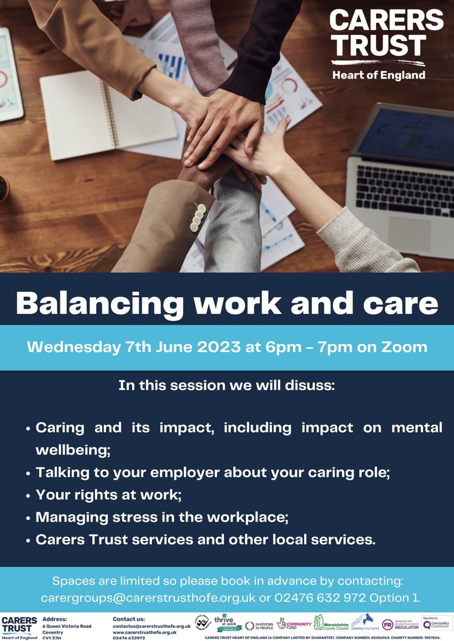 balancing work and caring