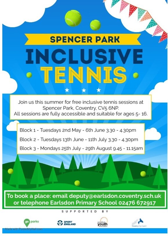 Inclusive Tennis Sessions 2023