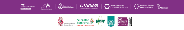 Decarbonisation Net Zero partner logos with purple background