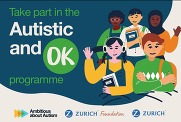 Autistic and OK programme poster