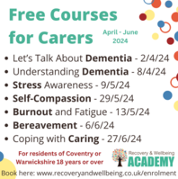 free carers courses