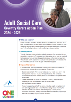 Carers Action Plan