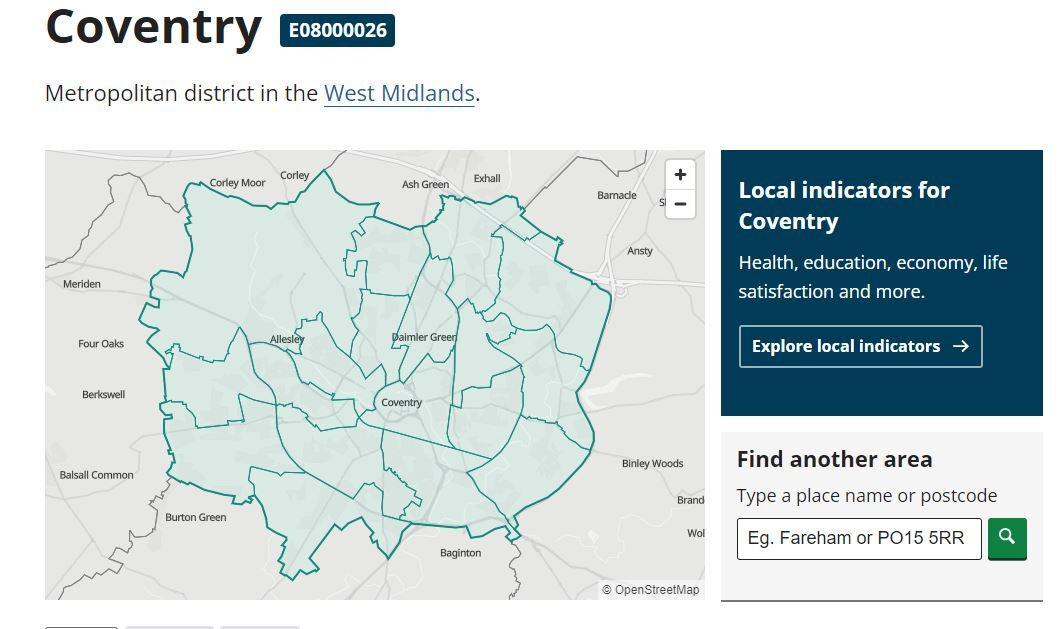 Explore local statisics