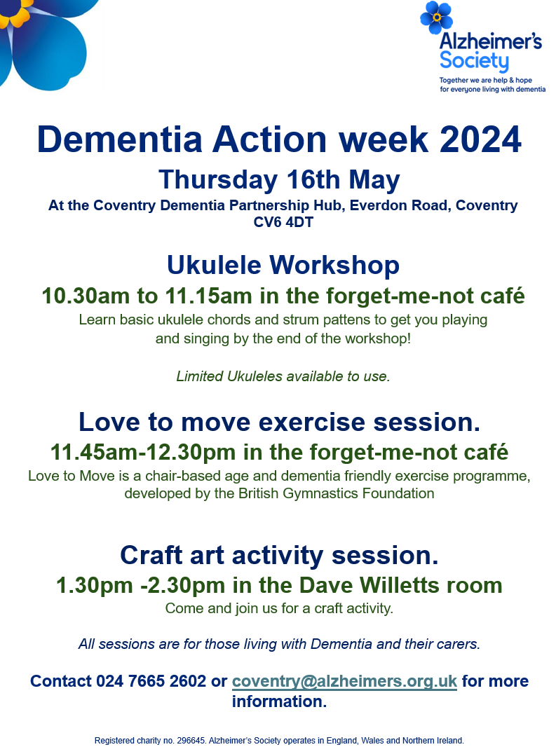 Dementia action week 24