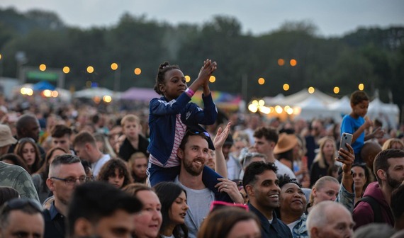 Crowd shot from Godiva Festival