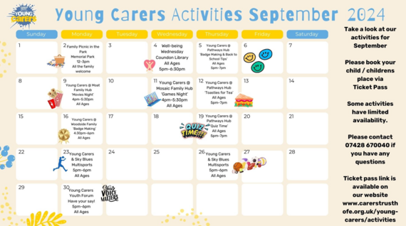 YC activities sept 24