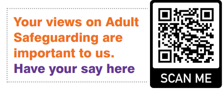 My Safeguarding Experience QR code