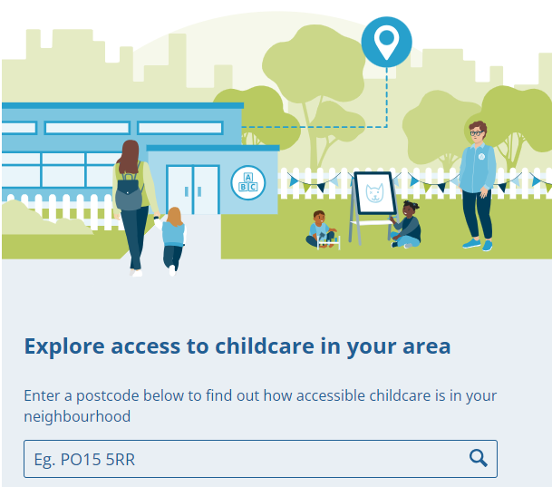 Explore access to childcare in your area