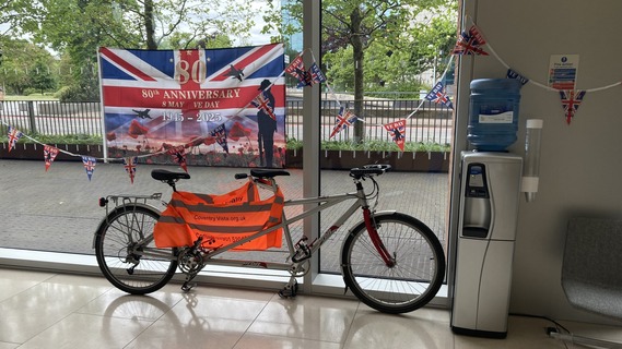 VE Day Singalong Tandem Friargate Coventry VISTA 16 by 9