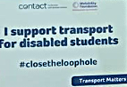 CONTACT school transport campaign image