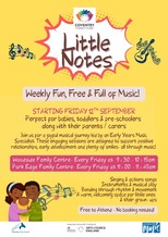'Little Notes' Session poster