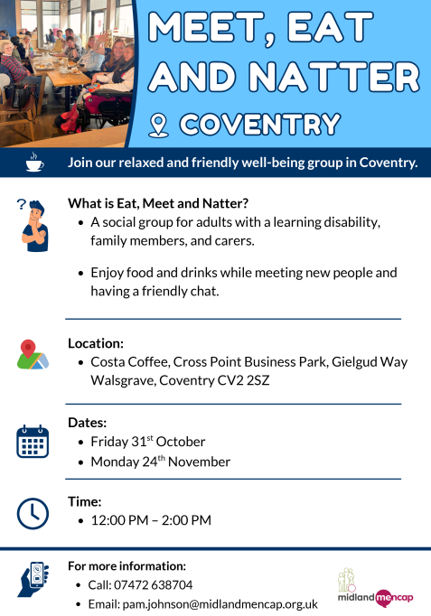 meet, eat and natter