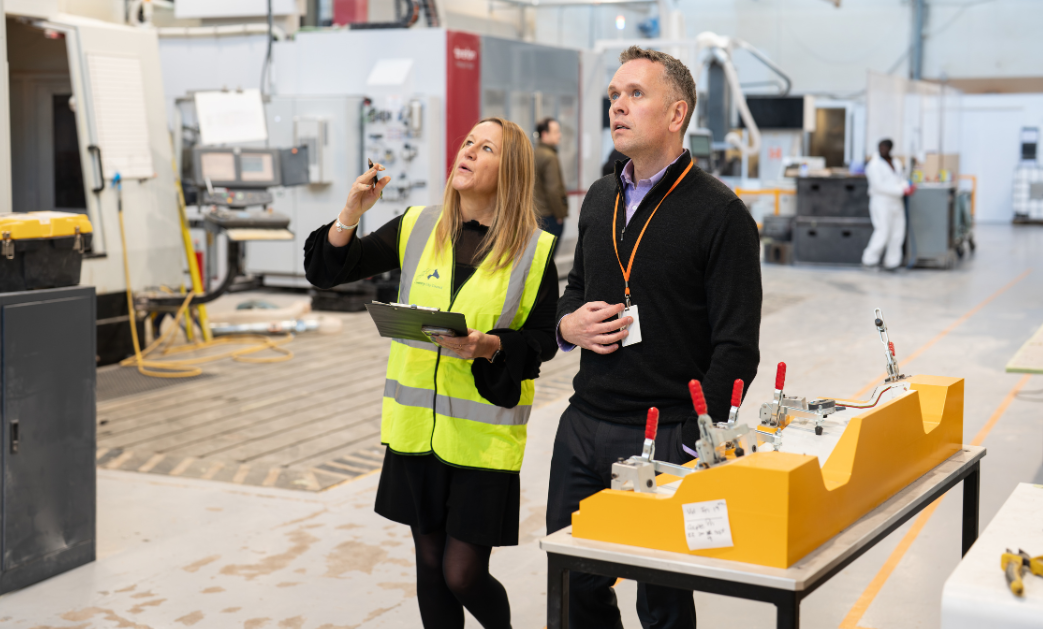 A business receiving a free energy audit