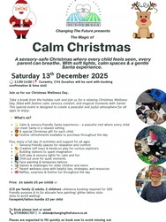 'Calm Christmas' poster