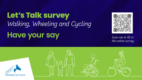 LetsTalkWalkingWheelingCyclingPoster