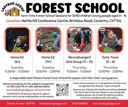 Ladybug Lodge Forest School Sessions