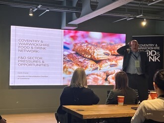 Photograph from the last Food and Drink network event