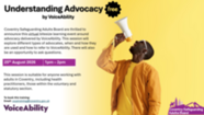 Advocacy poster
